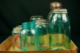7 Assorted Canning Jars