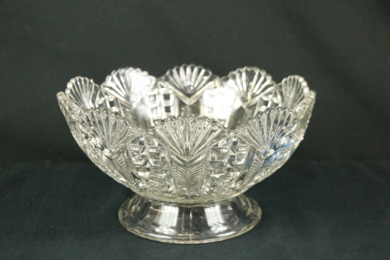 Crystal Pedestal Bowl