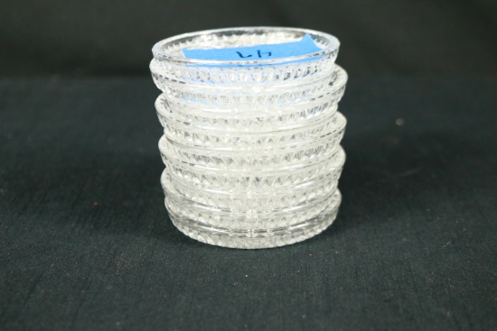 9 Crystal Coasters