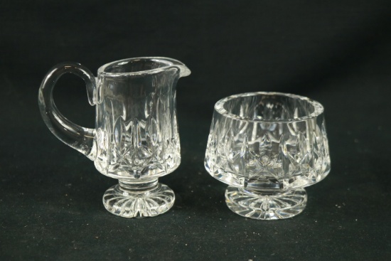 Waterford Crystal Sugar & Creamer
