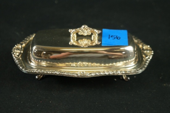 Silver Plated Butter Dish
