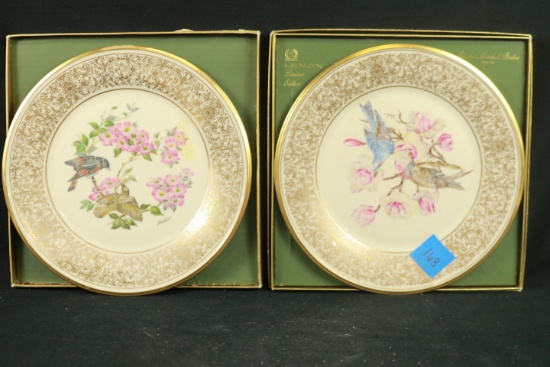 2 Lenox Limited Edition Boehm Bird Plates