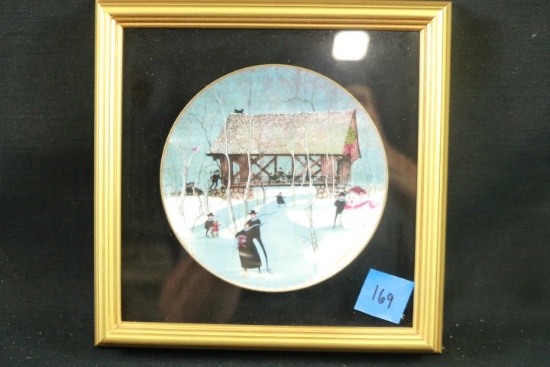 3 Framed Plates