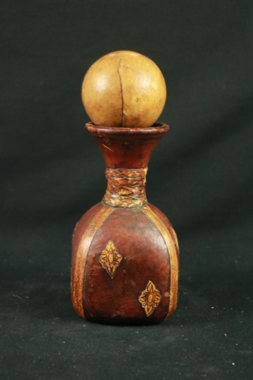 Leather & Glass Decanter