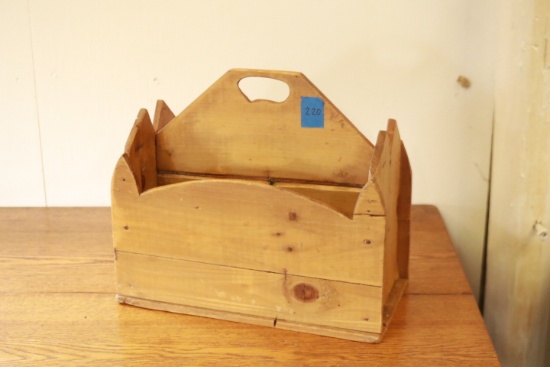 Handmade Wooden Magazine Rack