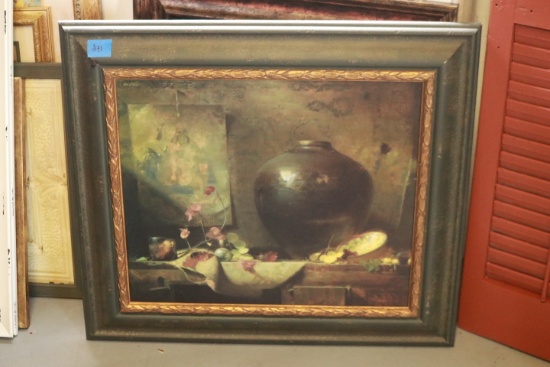 Framed Oil Painting