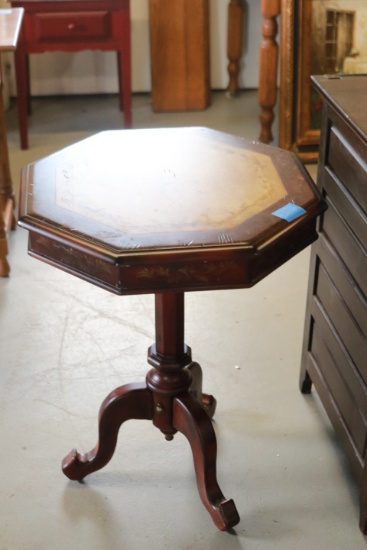 Octagonal Top Painted Table