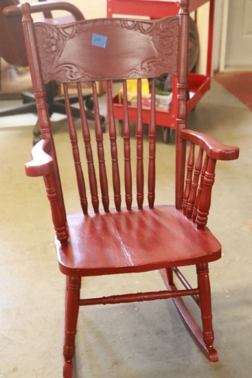Antique Painted Rocker