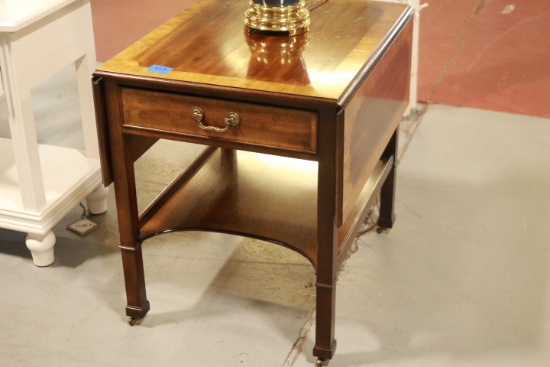 Henredon Drop Leaf End Table