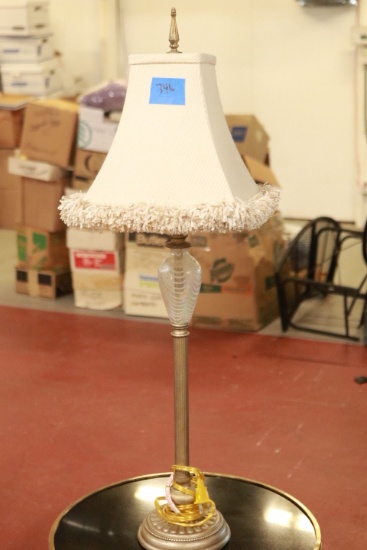 Metal & Glass Lamp