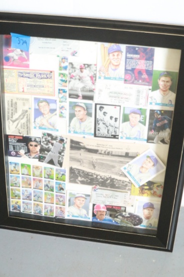 Sports Memorabilia Shadowbox