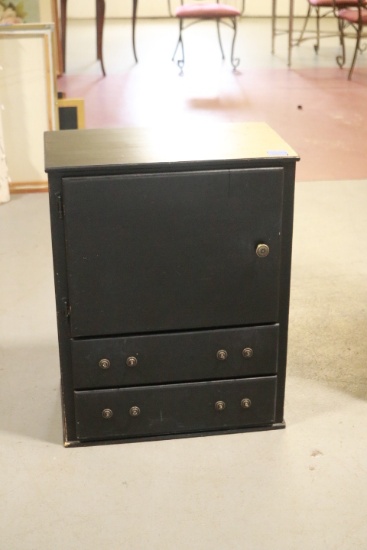 Black Painted Cabinet