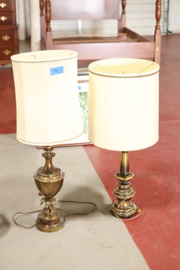 2 Brass Lamps