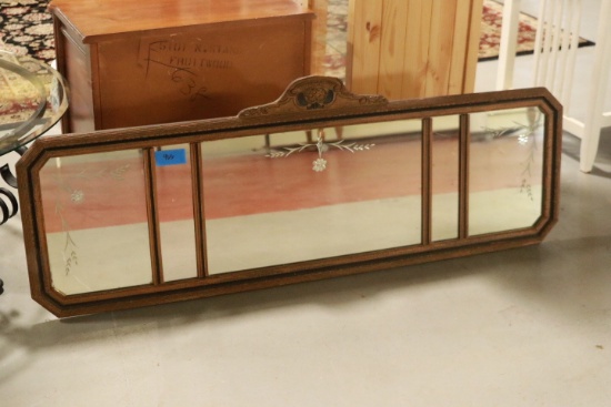 Antique Deco Era Mantle Mirror