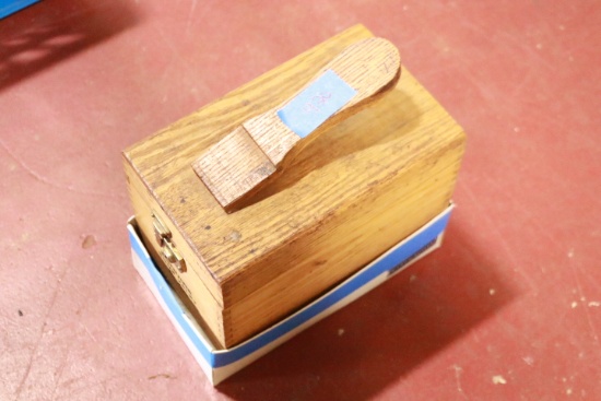 Shoe Shine Box & Contents
