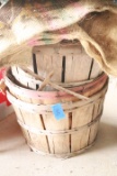Bushel Baskets & Old Feed Bag