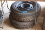4 P205-70R15 Tires On Rims