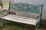 Cast Iron/Wood Lawn Bench