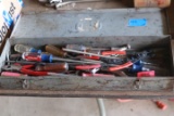 Toolbox With Screwdrivers & Wire Pliers