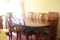 Cherry Dining Room Table, 7 Chairs, & 1 Leaf