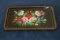 Signed Metal Painted Tray