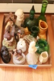 Box Of Misc. Glassware & Figurines
