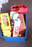 Crate Of Child's Toys & Books