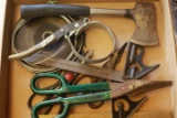 Hatchet, Shears, Oil Wrench & Misc