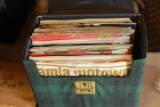 Box of Matches & Box of 45 Records