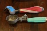 2 Vintage Ice Cream Scoops