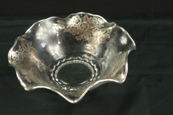 Sterling Overlay Bowl