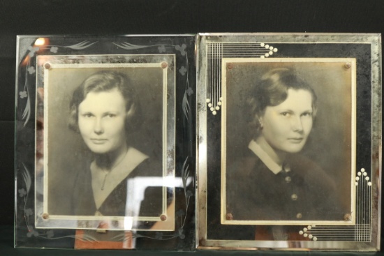 2 1940's Picture Frames