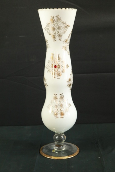 Glass Vase Made In Italy