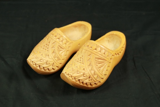 Pair Of Wooden Shoes