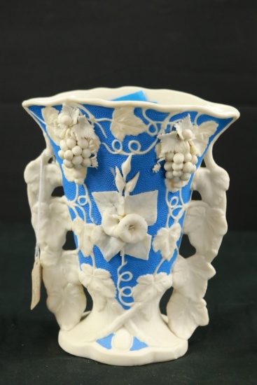 Parisian Vase With Applied Flower