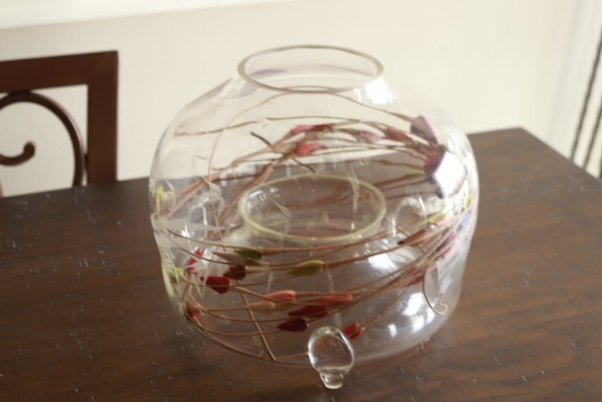 Asian Style Glass Fly Catcher