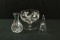 3 Pcs. Crystal Bowl, Bell, & Vase