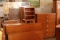 Mid Century Mahogany 4 Pc. Bed Set