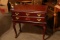 2 Drawer Queen Anne Style Table