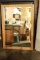 Gold Framed Beveled Mirror