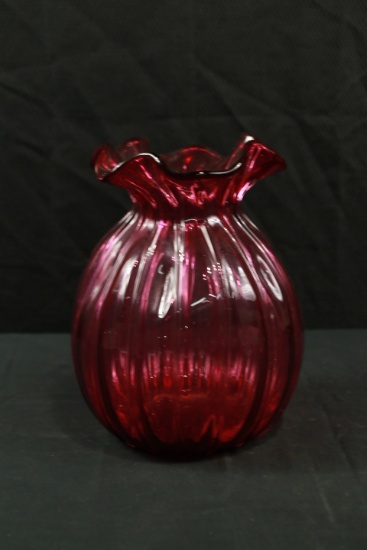 Ruby Vase