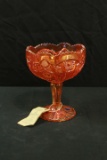 Imperial Carnival Glass Vase