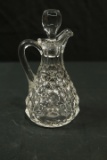 American Fostoria Vinegar Cruet