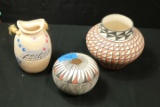 3 Pcs. Acoma Indian Pottery