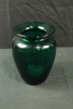 Green Blenko Vase