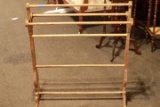 Oak Quilt Rack