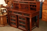 Modern Desk & 2 Rolling File Cabinets