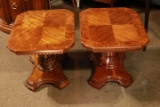 Pair Of French Modern Style End Tables By Heritage