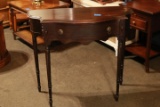Antique Deco Hall Table With Drawer
