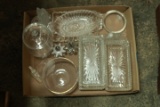 Box Of Assorted Glass